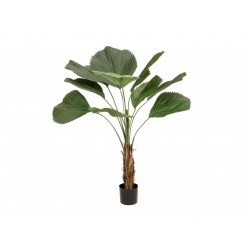 FIRESILX Ruffled Fan Palm, artificial, Class B, s2, d0 low flammability, 140cm